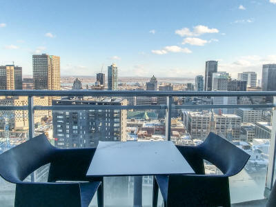 Le Peterson Montreal Building Residential Condos for sale in Downtown Montreal near McGill University