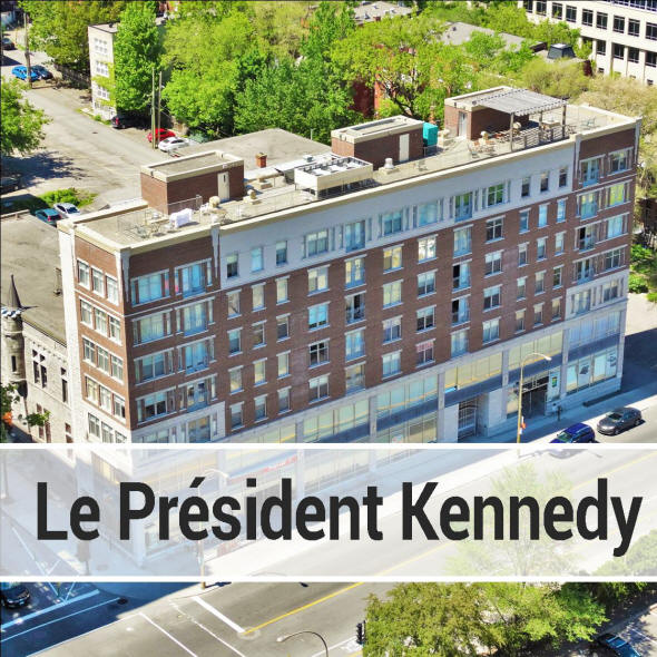 Le President Kennedy Condos for sale and for rent