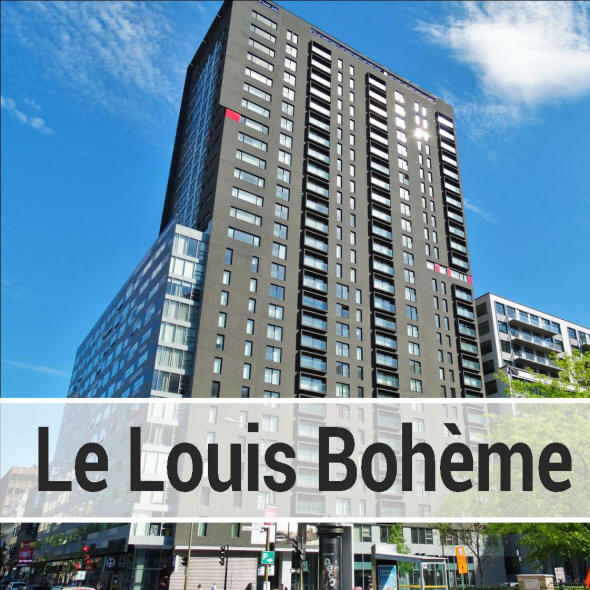 Louis Boheme Condos et apartements a vendre et a louer